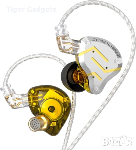 KZ ZS10 PRO – хибридни HiFi слушалки (In-Ear Monitor) с 5 драйвера