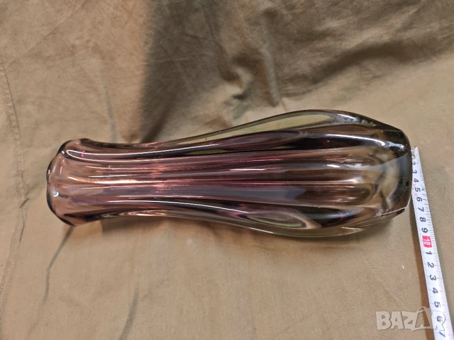 Продавам ваза цветно стъкло , снимка 7 - Вази - 52426024