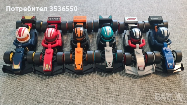 Lego Formula 1 Minifigures пълна колекция, снимка 3 - Конструктори - 54227716