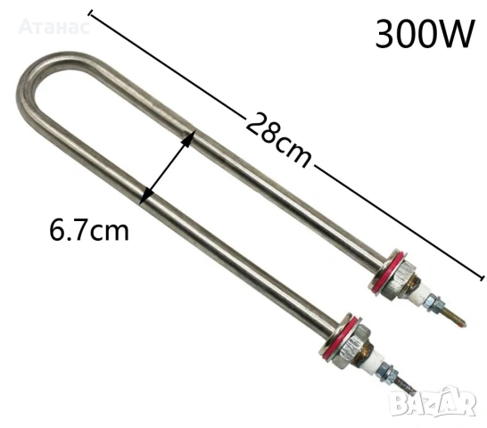 Нагревател 300W за инкубатори - За контрол на влажността, снимка 2 - За птици - 53413819