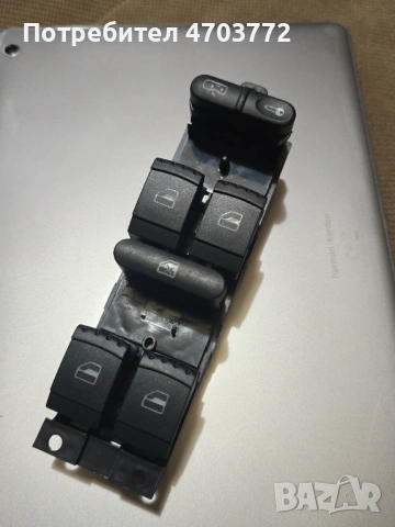 Нови части за VW Passat B5 / B5.5 – дръжка жабка, конзола врата, панел бутони, ключ фарове