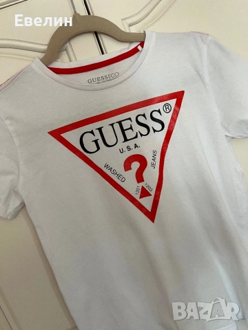 Оригинална тениска guess, снимка 3 - Тениски - 53981732