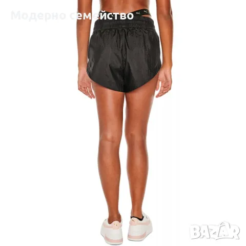 Дамски къси панталони PUMA Dare To Woven Shorts Black, снимка 2 - Къси панталони и бермуди - 46891479