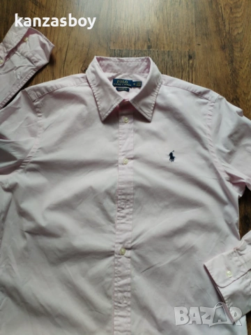 polo ralph lauren - страхотна дамска риза КАТО НОВА 10/Л, снимка 5 - Ризи - 53623443