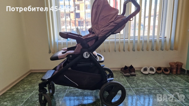 бебешка количка 3 в 1 Peg Perego, снимка 5 - Детски колички - 52927730