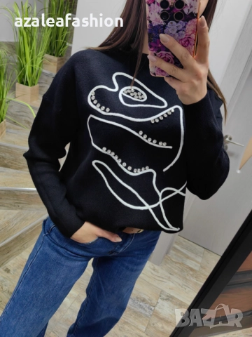 Дамски пуловер, снимка 6 - Блузи с дълъг ръкав и пуловери - 52801159