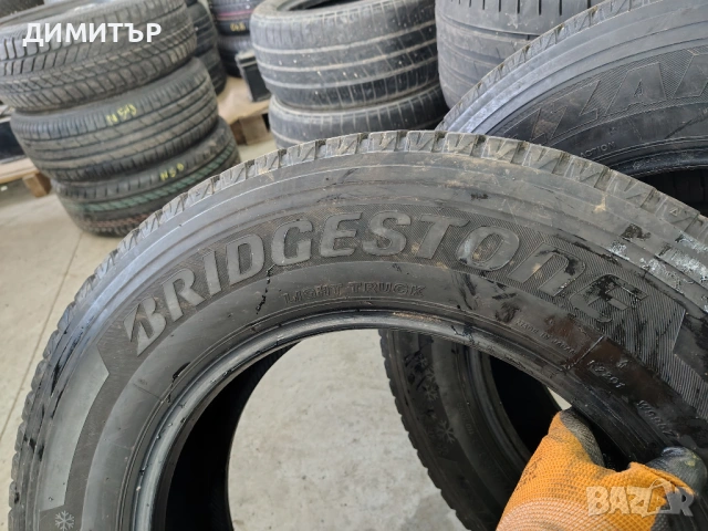 2бр.зимни гуми BRIDGESTONE 205 75 16C DOT24 цена за брой, снимка 4 - Гуми и джанти - 54070001