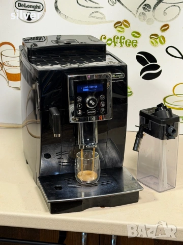 Кафемашина кафе автомат delonghi cappuccino с гаранция, снимка 8 - Кафемашини - 53449119