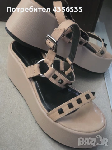 Сандали естествена кожа, снимка 2 - Сандали - 51136475