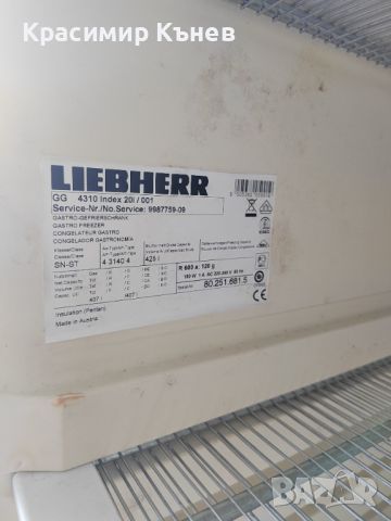 Професионален хладилник и фризер LIEBHERR profi line, снимка 6 - Фризери - 46227404