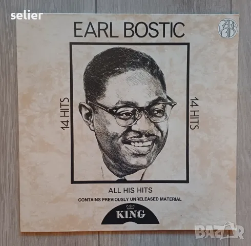 Earl Bostic – 14 Hits Немско издание 1977г Стил: Jazz, Blues,Rhythm & Blues, Jump Blues Състояние на, снимка 1 - Грамофонни плочи - 48374452