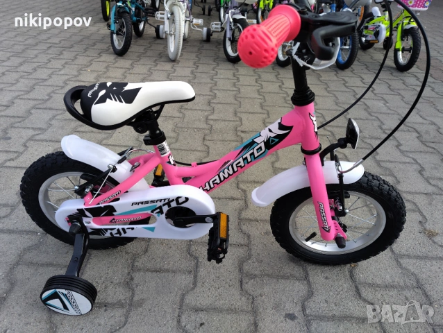 PASSATI Велосипед 12" HAMATO розов, снимка 2 - Велосипеди - 53531369