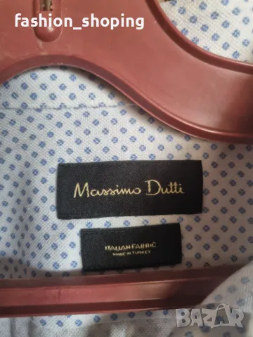 Мъжка риза Massimo Dutti, размер М, снимка 7 - Ризи - 47012437