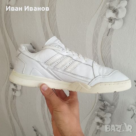 кожени кецове/маратонки  ADIDAS A.R. TRAINER  номер 45,5-46, снимка 12 - Маратонки - 41718035