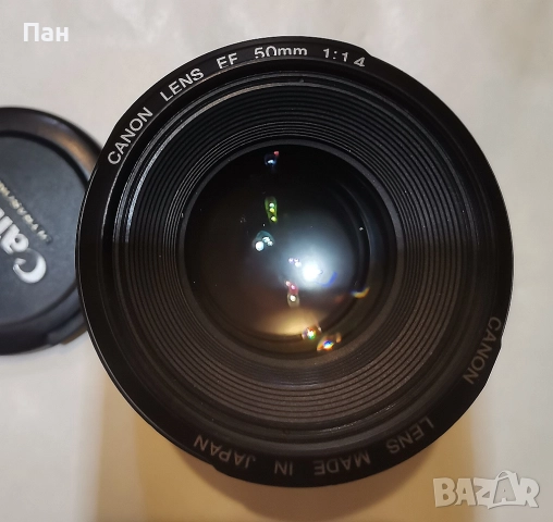 Обектив Canon EF 50 F1.4, снимка 3 - Обективи и филтри - 52676289