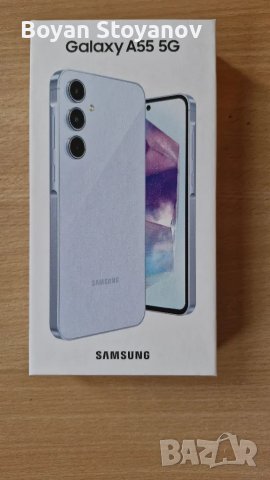 SAMSUNG GALAXY A55 5G с гаранция до 23.11.2026 г., снимка 1 - Samsung - 48630578