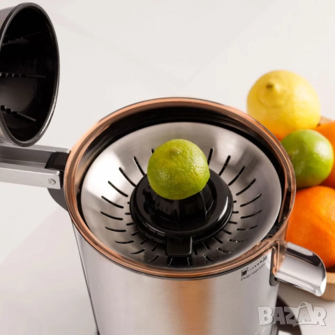 Професионална сокоизстисквачка Taurus Easy Press 1000 Legend – 1000W AC мотор и неръждаема стомана, снимка 15 - Друга електроника - 51895393