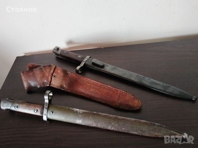 Лот щикове Mannlicher M1895,Чешки щик за VZ58, снимка 5 - Антикварни и старинни предмети - 40318617