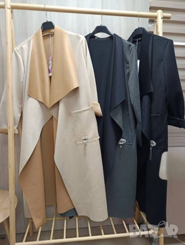 Палто без закопчаване 