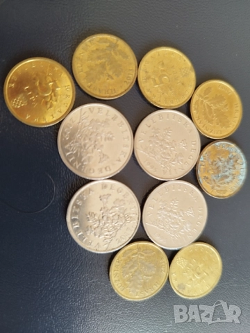 115бр. Липи и Куни 1993-2019г.Хърватия, снимка 2 - Нумизматика и бонистика - 52845495