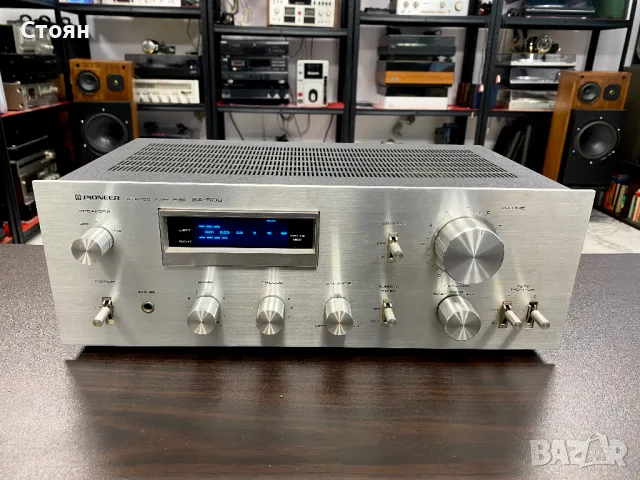 Vintage усилвател Pioneer, снимка 6 - Ресийвъри, усилватели, смесителни пултове - 49546312