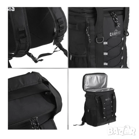 Термо раница за къмпинг, Изотермична чанта за кръст, 27л., снимка 3 - Термоси - 30137203