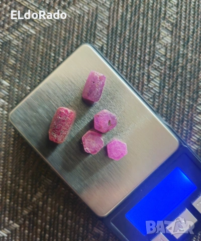 изумруд и рубин в суров вид, снимка 5 - Други - 53644857