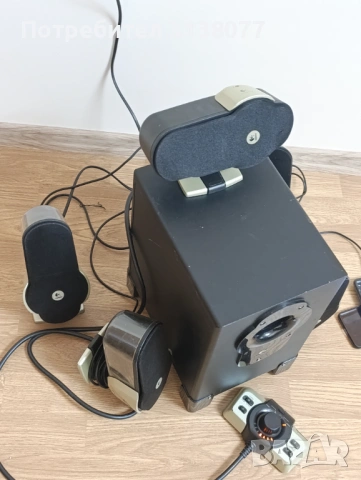 5.1 Logitech G51 домашно кино, снимка 5 - Аудиосистеми - 53290394