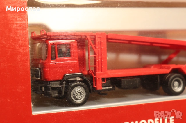 HERPA H0 1/87 MAN АВТОВОЗ KАМИОН МОДЕЛ КОЛИЧКА TIR, снимка 4 - Колекции - 53307314