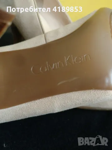 Обувки от Calvin Klein., снимка 2 - Дамски обувки на ток - 46935908