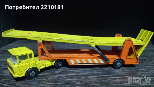 Количка MATCHBOX автовоз, снимка 1 - Коли, камиони, мотори, писти - 47924781