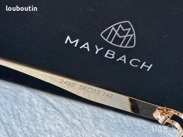 Maybach 2024 мъжки слънчеви очила  7 цвята, снимка 17 - Слънчеви и диоптрични очила - 45513543