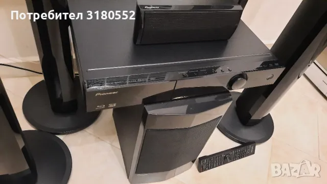 Pioneer BSC-424B-USB,HDMI,Optic-1100w-music, снимка 4 - Плейъри, домашно кино, прожектори - 48439705