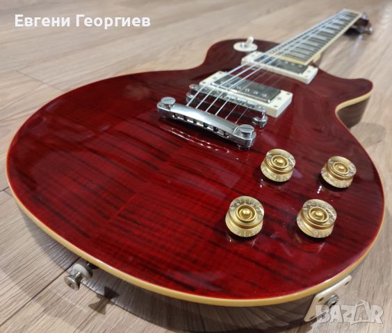 Epiphone Les Paul 1960 Tribute Plus Japan, снимка 1 - Китари - 46206769