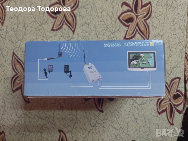 Компактна и дискретна безжична камера за охрана и дневно/нощно видео наблюдение със звук 208C KIT, снимка 2 - IP камери - 50622352