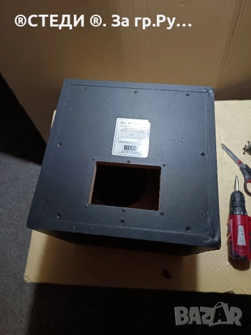 кутия субуфер HECO., снимка 4 - Тонколони - 52592739
