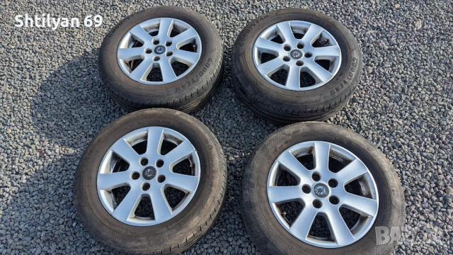 Алуминиеви джанти с летни гуми за Шкода Октавия 