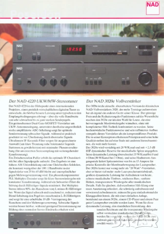 Усилвалтел NAD 3020e, снимка 7 - Ресийвъри, усилватели, смесителни пултове - 51265592