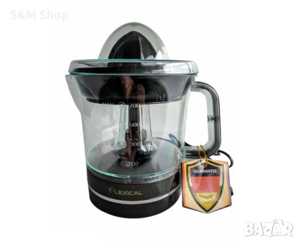 Електрическа цитрус преса Lexical LCJ-2101, 40W, 700ml Бял/Черен, снимка 1