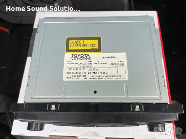 RADIO CD PLAYER TOYOTA HILUX, снимка 4 - Аксесоари и консумативи - 52164049