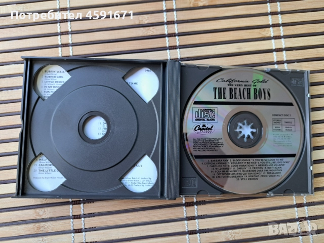 The Beach Boys – California Gold (The Very Best Of The Beach Boys), снимка 3 - CD дискове - 51890647