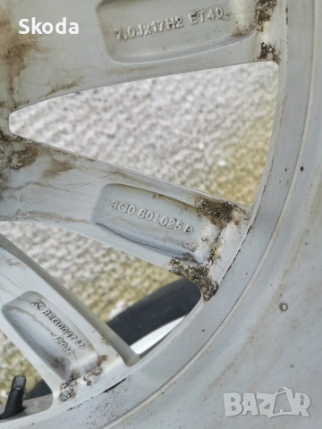джанти vw passat b8 5x112 17, снимка 8 - Гуми и джанти - 54260947