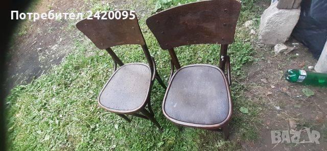 стари дървени столове-75лв, снимка 4 - Столове - 45582812