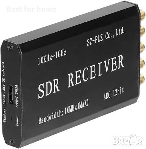SDR Радиоприемник MSI.SDR 10KHz-1GHz – 12-битов ADC Широколентов приемник, снимка 5 - Други - 53166653