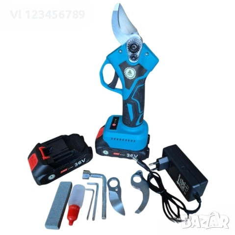 Акумулаторна лозарска ножица Тайга, 36V , снимка 2 - Градински инструменти - 53935652