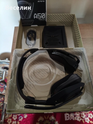 Геймърски слушалки  ASTRO A50, снимка 6 - Слушалки за компютър - 54040543