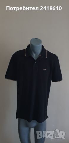 Hugo Boss Philipson 165 Pique Cotton Slim Fit Mens Size XL НОВО! ОРИГИНАЛНА Мъжка Тениска!, снимка 9 - Тениски - 46087838