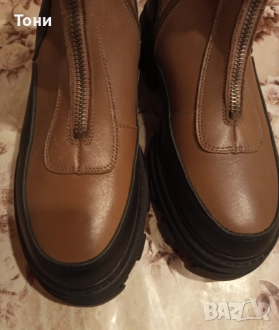 Нови Дамски Боти Изцяло от Естествена Кожа 38, снимка 18 - Дамски боти - 52684139