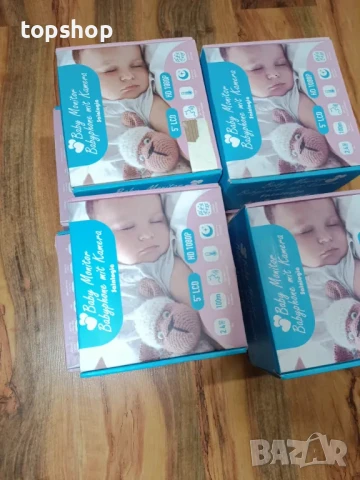 ПРОМОЦИЯ Sainlogic видео бебефон с камера, 1080P FHD LCD, дневен и нощен режим, снимка 7 - Бебефони - 50525536