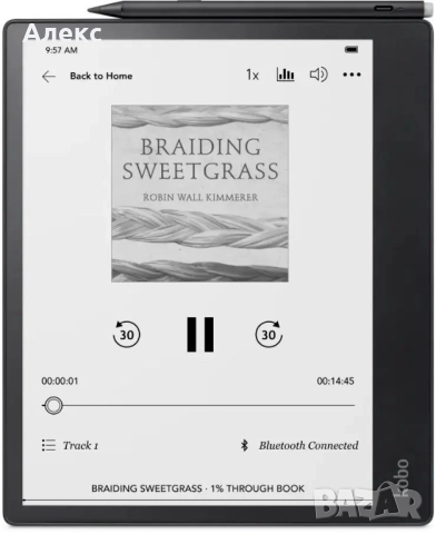 Kobo Elipsa 2E – eBook четец + оригинален кожен калъф, 10.3" (25.65cm), снимка 5 - Електронни четци - 51761406